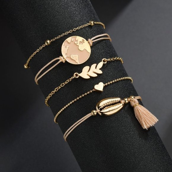 Travel Vacation Bracelets Set - Picture 4 of 5